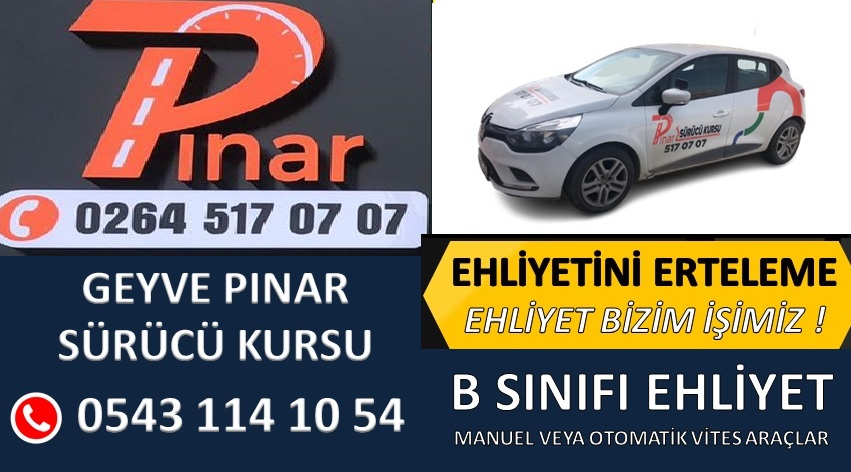 sakarya B sınıfı ehliyet